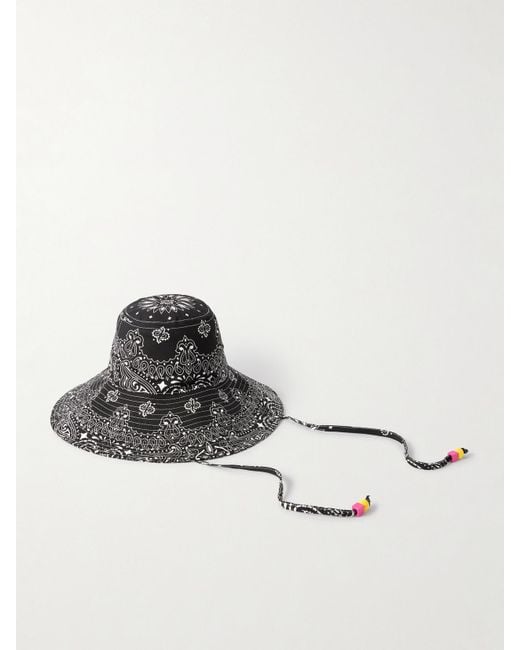 Call it By Your Name Black Capeline Reversible Cotton Bucket Hat