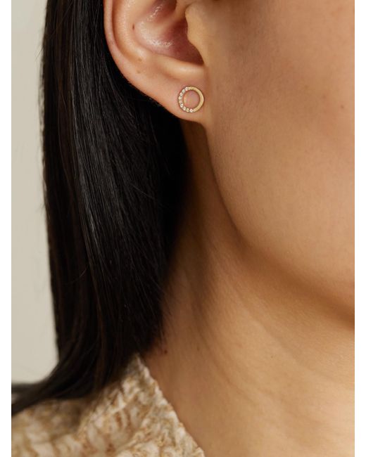 Melissa Joy Manning Natural 14-Karat Recycled Diamond Earrings