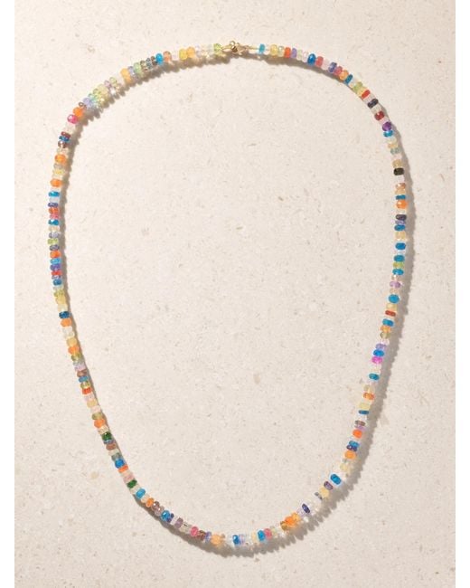 JIA JIA Natural 14-Karat-Stone Necklace
