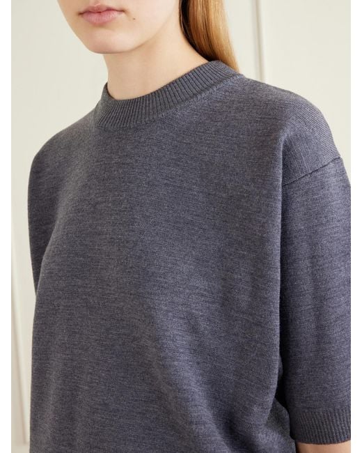 Rohe Blue Merino Wool Sweater