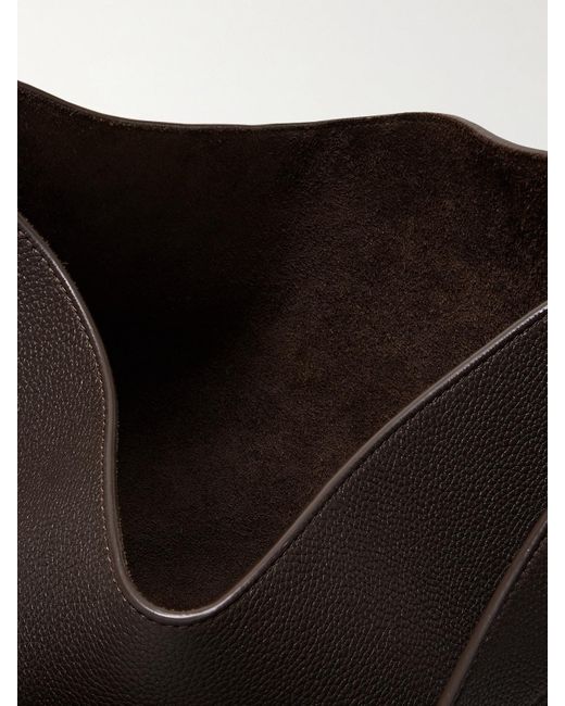 Khaite Black Lotus Kleine Tote Aus Strukturiertem Leder