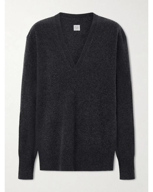 Totême Blue Garderob Cashmere Sweater