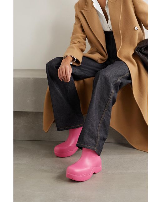 bottega veneta rain boots