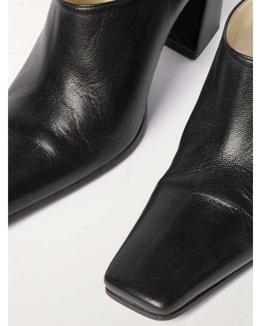 Bottega Veneta Black Banzai Leather Pumps