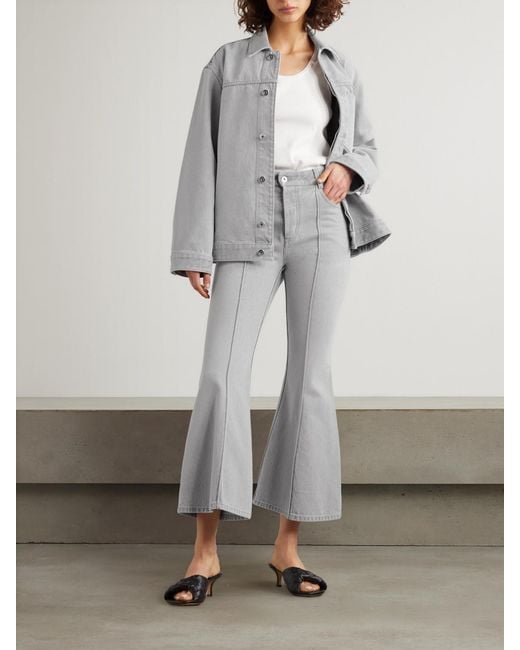 Bottega Veneta Gray Denim Jacket
