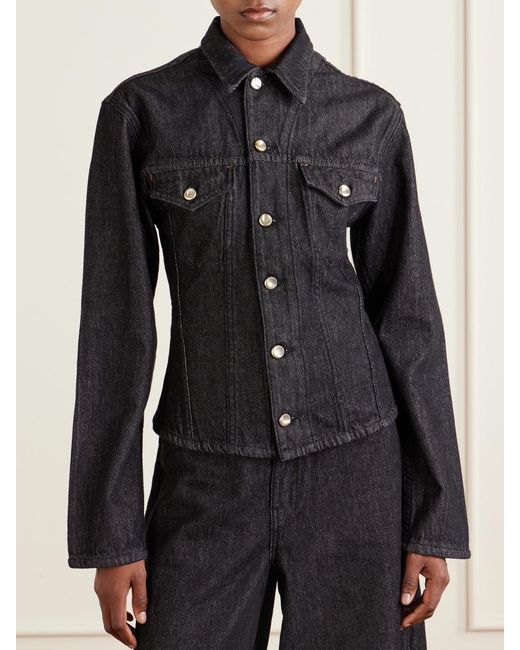 OSSOU Black Palo Denim Jacket