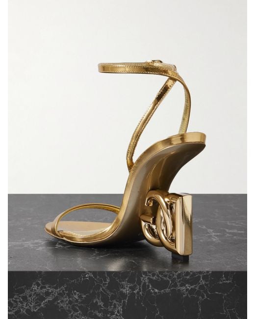 Dolce & Gabbana Metallic Shoes