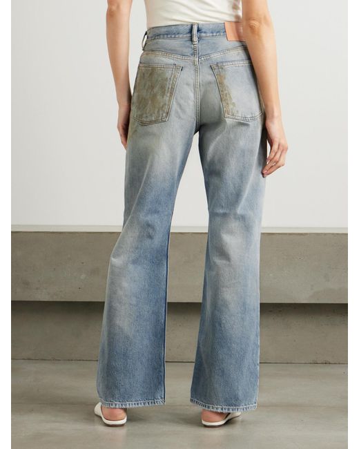 Acne Blue 2021 Halbhohe Jeans