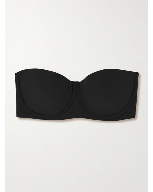 Skims Black Fits Everybody Strapless Bra