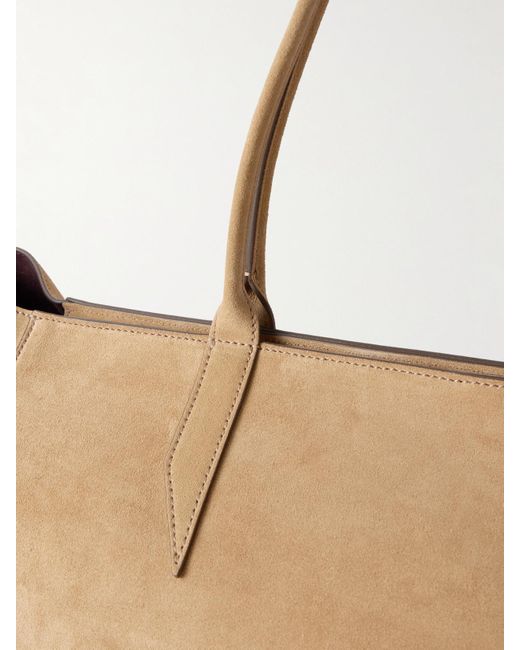 Sac À Main En Daim Incognito Cabas Large Metier en coloris Natural