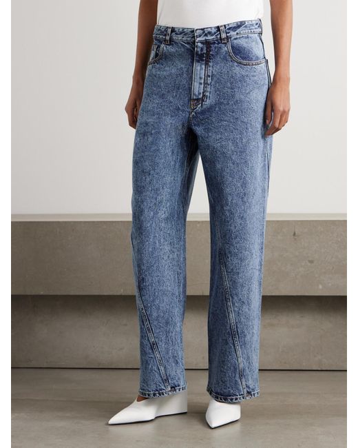 Alaïa Blue Paneled Jeans