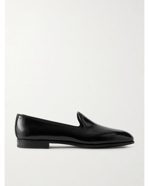 Church's Black Reign Leather Loafers