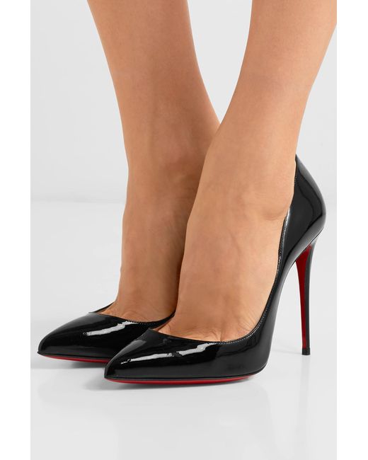 Christian Louboutin Pigalle Follies 100 Patent-leather Pumps in ...