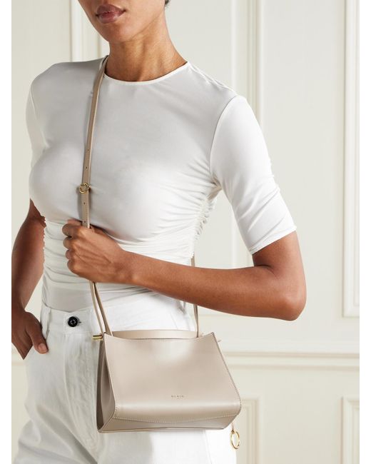 Sac Porté Épaule En Cuir Le Click Small Alaïa en coloris Natural