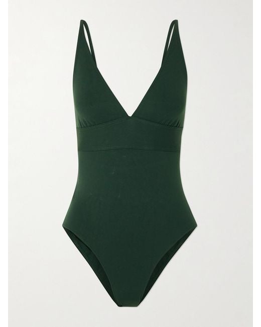 Eres Green Les Essentiels Larcin Swimsuit
