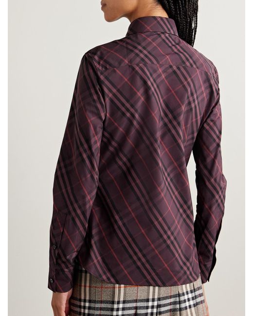 Shirts Burberry en coloris Purple