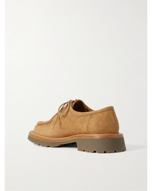 LEGRES White Suede Brogues