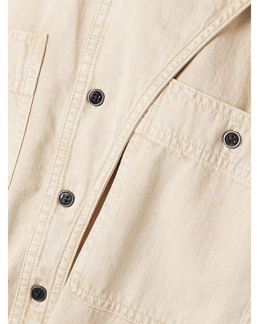 Isabel Marant Natural Idany Denim Jumpsuit