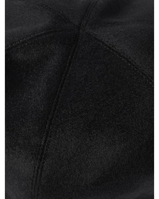Gigi Burris Millinery Black Mia Wool Beret