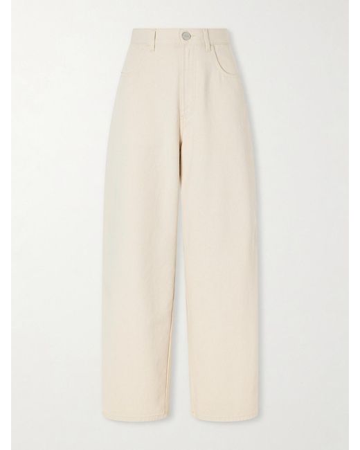 Rohe Natural Berber Barrel-Leg Jeans