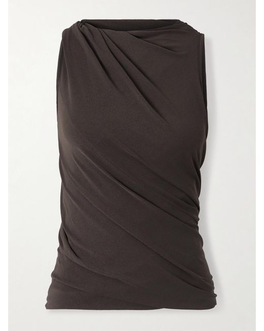 Rick Owens Black Luna Jersey Tank