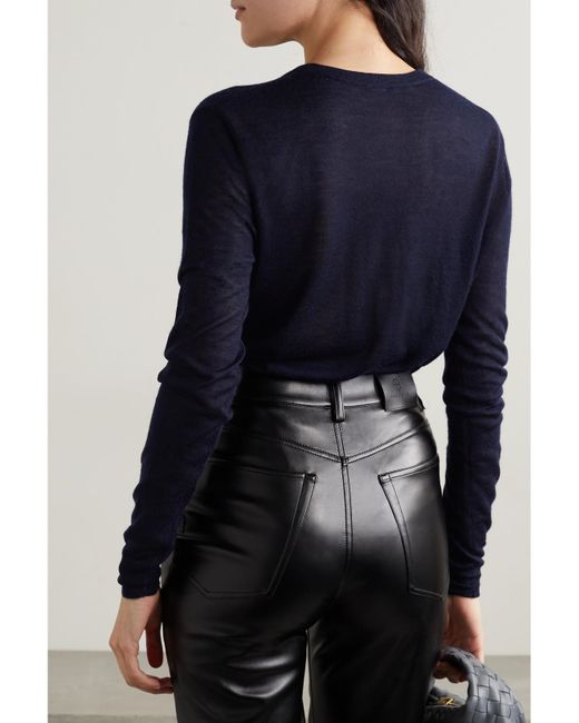Joseph Blue Cashair Cashmere Sweater