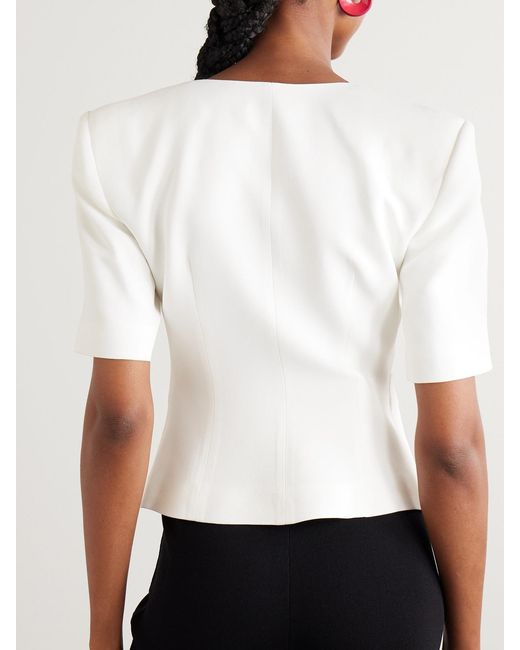 Violante Nessi Natural Serrier Crepe Blouse