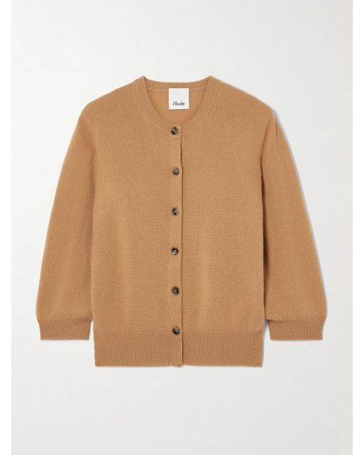 Allude Natural Cardigan Aus Kaschmir