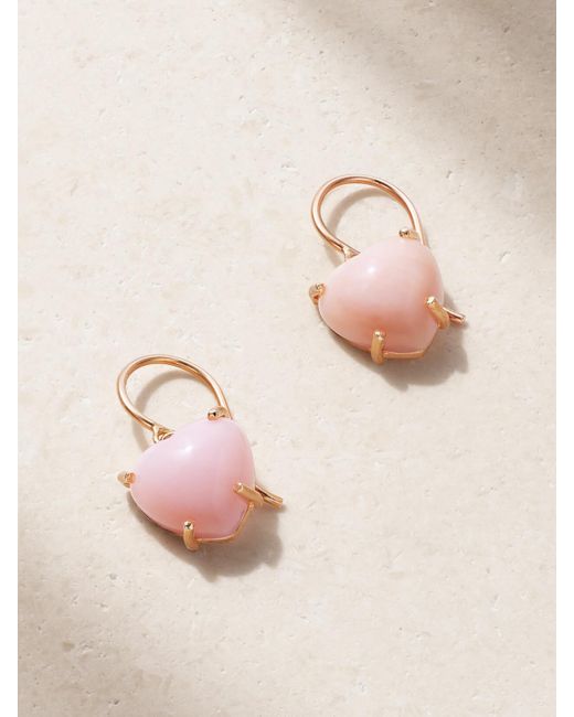 Irene Neuwirth Natural Love Ohrringe Aus 18 Karat Roségold Mit Opalen