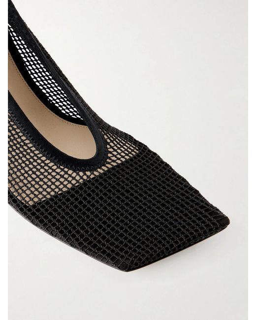 Christen Black Edge 95 Mesh Pumps