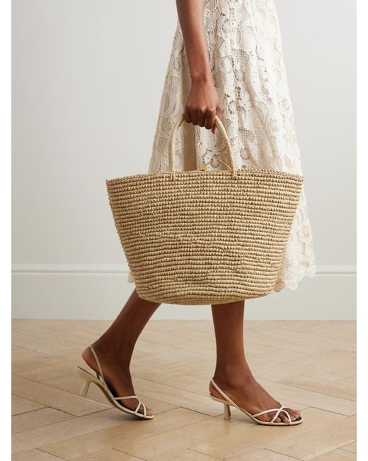 Sensi Studio Natural Large Straw Tote
