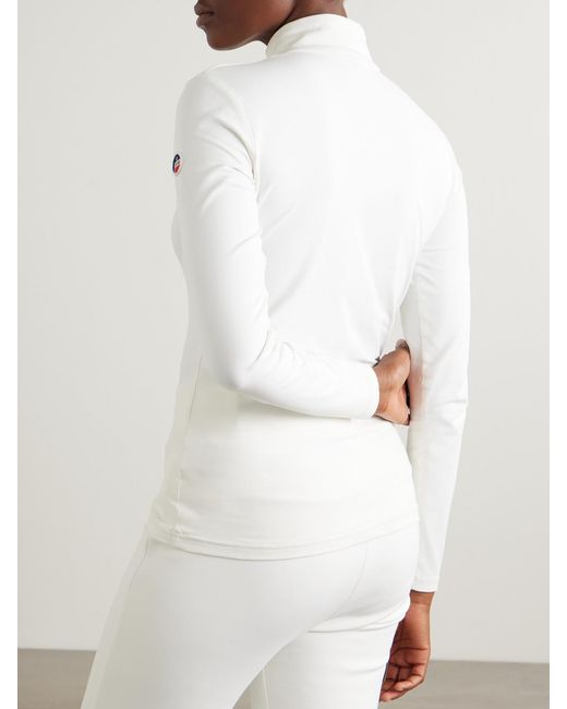Fusalp White Gemini V Brushed Base Layer