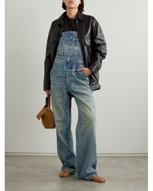 Distressed hotsell denim dungarees