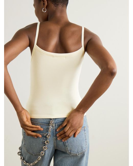 ÉTERNE Natural Tanktop Aus Stretch-Modal-Jersey