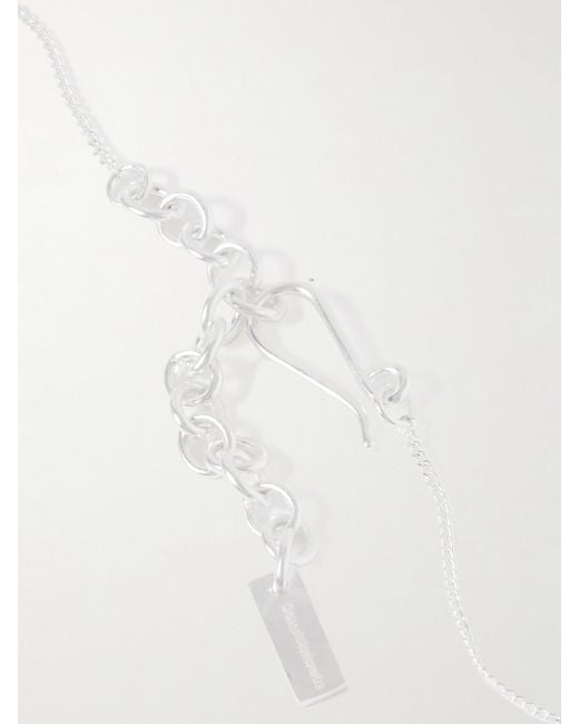 Completedworks White Plated Pearl Necklace