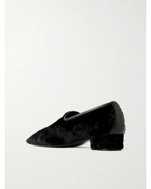 Herbert Levine Black Soft Touch 30 Suede Loafers