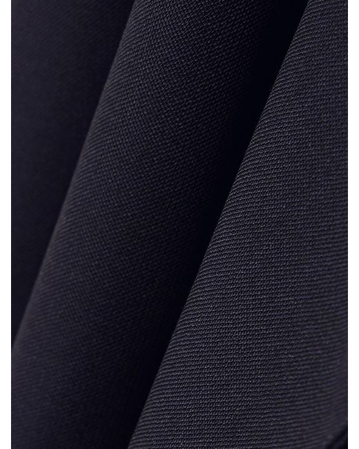 Carven Blue Wool Flared Pants