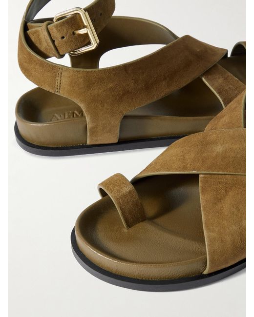 A.Emery Brown Jalen Suede Sandals