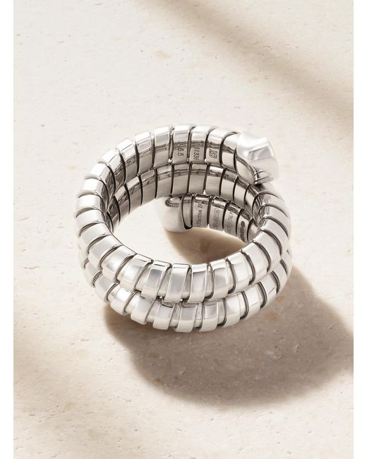 Marina B Natural Trisola 18-Karat Diamond Ring