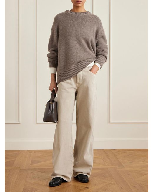 Tory Burch Black Leather Penny Loafers