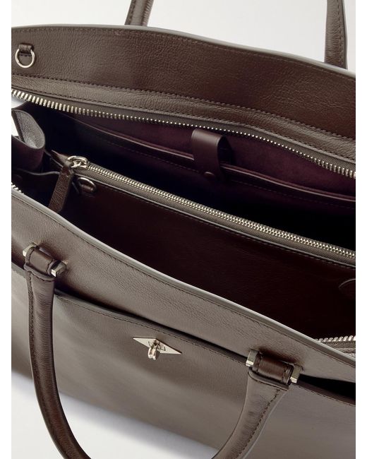 Metier Brown Private Eye Large Leather Tote
