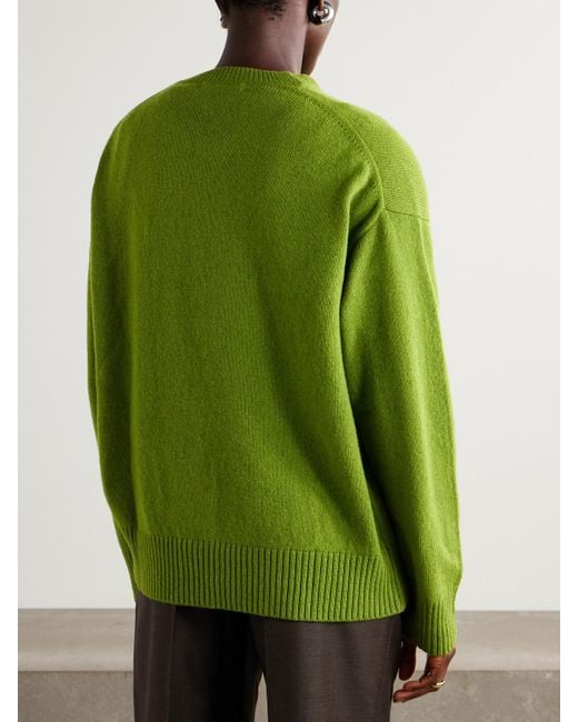 &Daughter Green Innes Pullover Aus Wolle