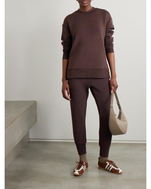 Varley Purple The Slim Cuff Doublesoft Track Pants