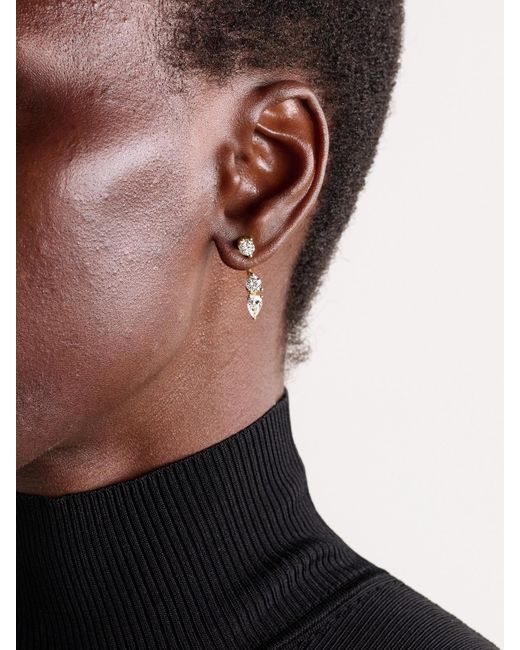 Anita Ko Natural Large Orbit 18-Karat Diamond Single Earring