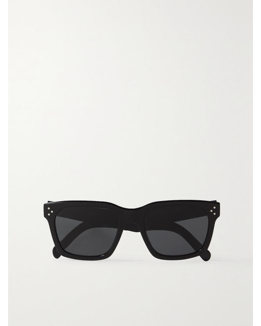 Céline Black Oversized Square-Frame Acetate Sunglasses