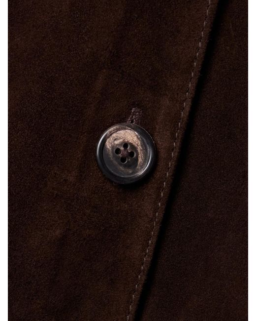 Staud Black Josette Suede Jacket