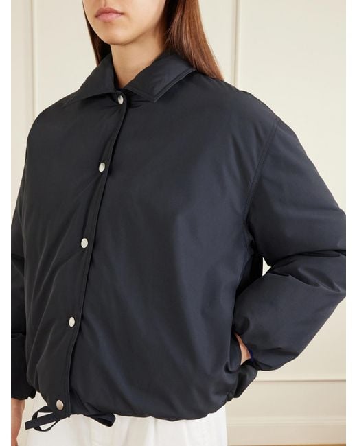 Jil Sander Blue Shell Down-Blend Jacket