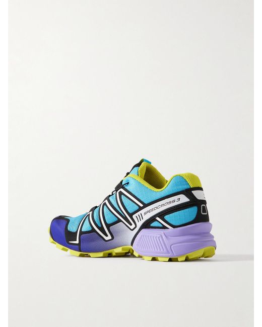 Salomon Blue Speedcross 3 Sneakers Aus Mesh Mit Gummibesätzen