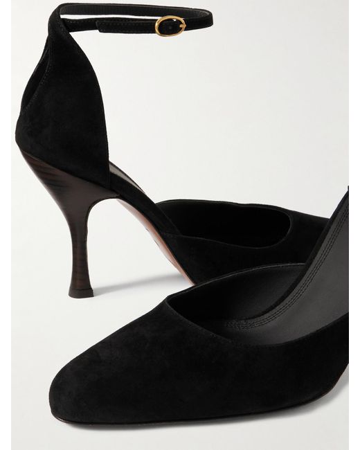 Neous White Nekkar Suede Pumps