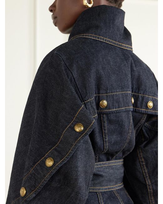 Zimmermann Blue Valiant Denim Jacket